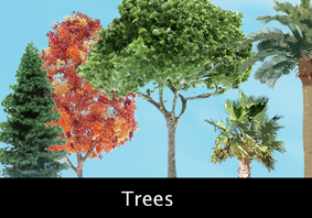 Cutout Trees images