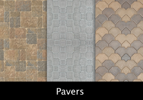 Pavers texture maps
