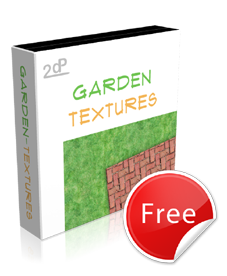 Landscape Texture Maps in Hand Drawn Painting Style